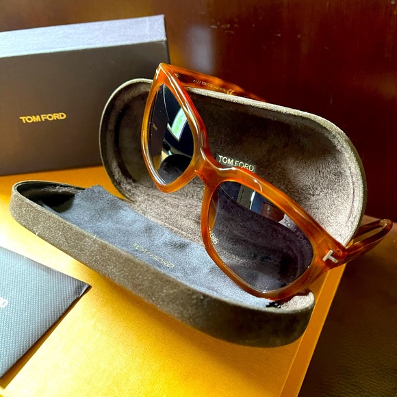 Tom Ford Womens Polarized Square 